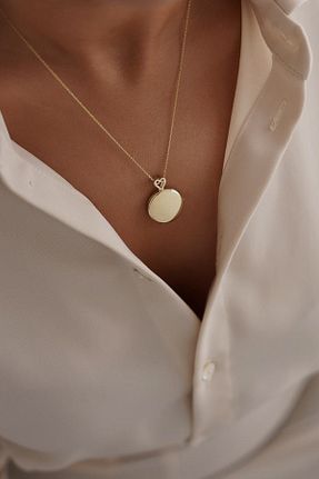 گردنبند طلا زرد زنانه 14 عیار ALTINTAŞ KUYUMCULUK - کد 652524171