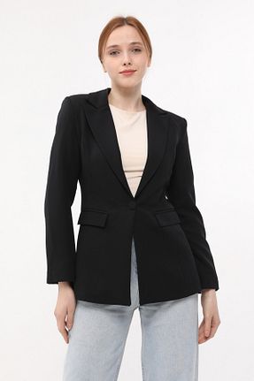 کت مشکی زنانه Relaxed diaves - کد 652803681