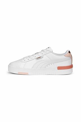 کفش اسنیکر صورتی زنانه بند دار Puma - کد 652992243