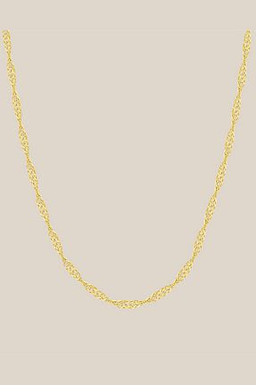 گردنبند طلا زرد زنانه 14 عیار ALTINTAŞ KUYUMCULUK - کد 653492616