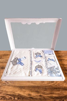 هدیه کودک آبی بچه گانه cucul - کد 654211878