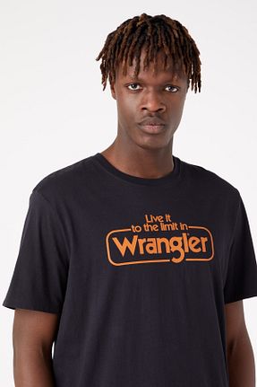 تیشرت مشکی مردانه رگولار Wrangler - کد 654445527