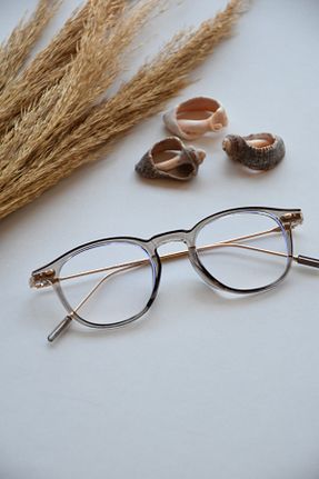 عینک محافظ نور آبی طوسی زنانه شیشه LOOKUP - کد 654543982