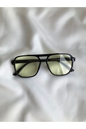 عینک آفتابی زرد زنانه UV400 DSN - کد 655469227