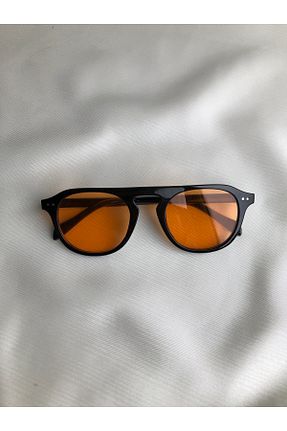 عینک آفتابی نارنجی زنانه UV400 DSN - کد 655557721