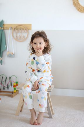 ست لباس راحتی بژ بچه گانه طرح دار Ninna Kids - کد 655837983