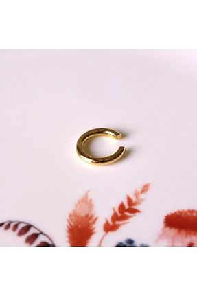 گوشواره غضروفی جواهر طلائی زنانه پوشش لاکی Heppii - کد 656026742