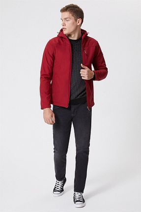 شلوار جین طوسی مردانه پاچه تنگ Lee Cooper - کد 366461463
