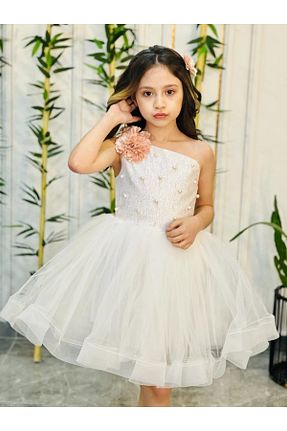 لباس سفید بچه گانه بافتنی muzur kids - کد 95184249