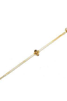 دستبند استیل (فولاد) طلائی زنانه استیل (فولاد) EbruHome - کد 656158113