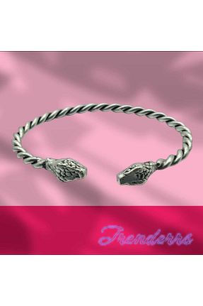 دستبند جواهر زنانه روکش نقره Trenderrs - کد 656181567