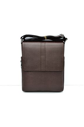 کیف پستچی قهوه ای زنانه چرم خالص Veskemann - کد 655262714