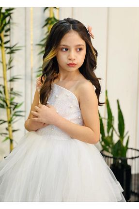 لباس سفید بچه گانه بافتنی muzur kids - کد 95184249