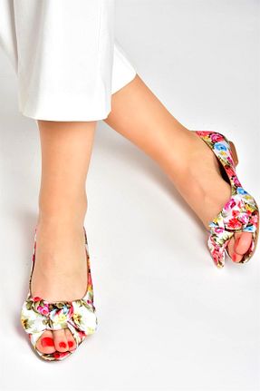 بابت سفید زنانه پارچه ای Fox Shoes - کد 268653718
