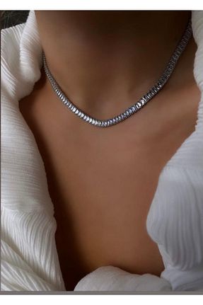 گردنبند جواهر زنانه زیرکن ACCESSORY - کد 656249133