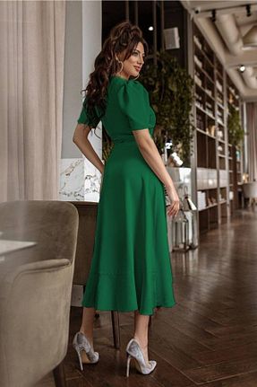 لباس سبز زنانه بافتنی JANES - کد 245130617