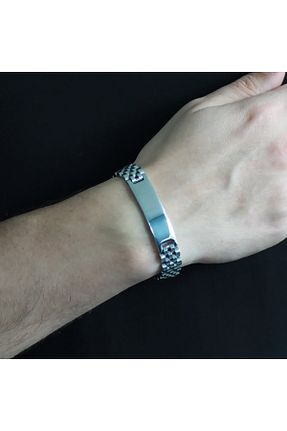 دستبند استیل (فولاد) مردانه استیل (فولاد) EbruHome - کد 656156332