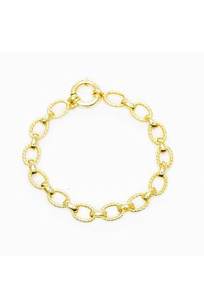 دستبند نقره طلائی زنانه 925 عیار EbruHome - کد 656156414