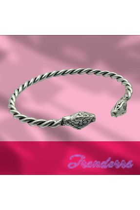 دستبند جواهر زنانه روکش نقره Trenderrs - کد 656181567