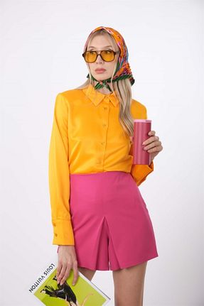 شلوارک و برمودا صورتی زنانه رگولار Miapiashop - کد 277955886