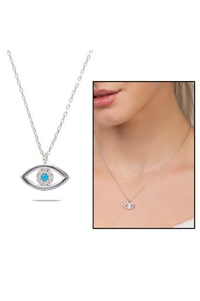 گردنبند نقره زنانه 925 عیار Okyanus Silver - کد 656152101