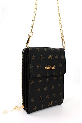 کیف دوشی مشکی زنانه چرم مصنوعی Armine - کد 656873358