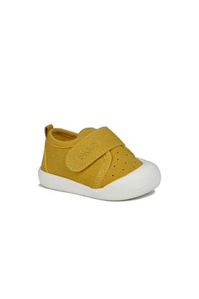 کفش اسنیکر زرد زنانه چسبی Vicco - کد 86325144