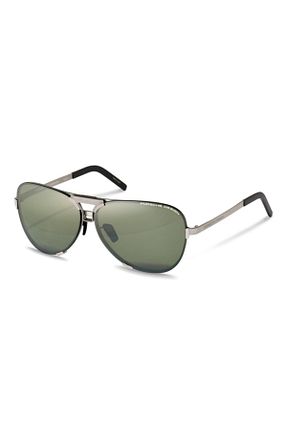 عینک آفتابی متالیک زنانه UV400 Porsche Design - کد 87360094