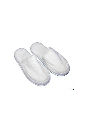 دمپائی خانگی سفید زنانه پارچه ای Azebu - کد 87377830