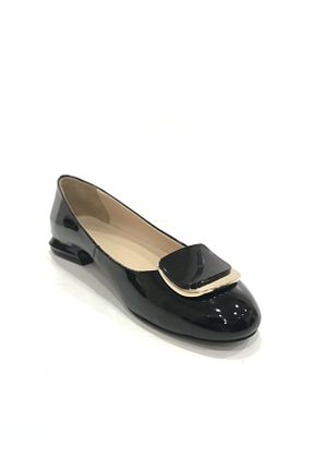 بابت مشکی زنانه چرم خالص D&A İzland Shoes - کد 93632067