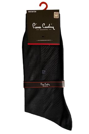 جوراب مشکی مردانه تکی Pierre Cardin - کد 95193423