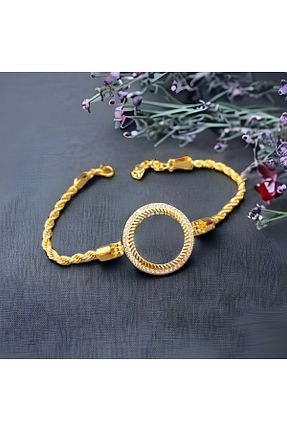 دستبند جواهر طلائی زنانه زیرکن Ceylin Gold - کد 475853409