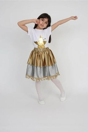ست بالاتنه و پائین تنه زرد بچه گانه بافتنی Nacar - کد 658238384