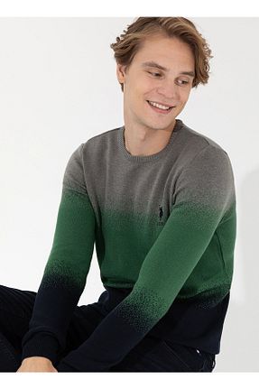 پلیور سرمه ای مردانه یقه دوچرخه U.S. Polo Assn. - کد 657920978
