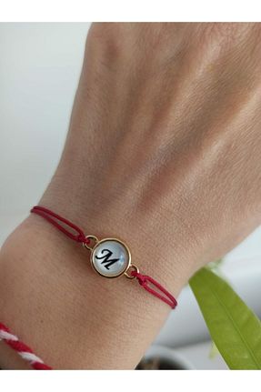 دستبند جواهر قرمز زنانه برنجی Zita Accessories - کد 658917311