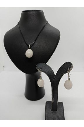 ست جواهر سفید زنانه BalıkHediyelik - کد 658694545
