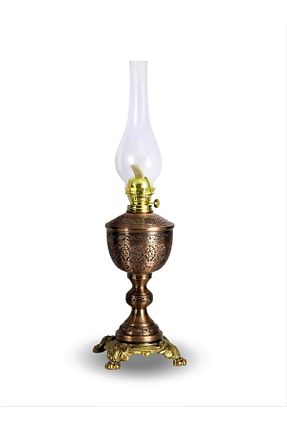 چراغ مطالعه / رومیزی رنگی مس MORYA - کد 659804295