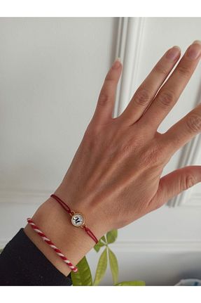 دستبند جواهر قرمز زنانه برنجی Zita Accessories - کد 658917311