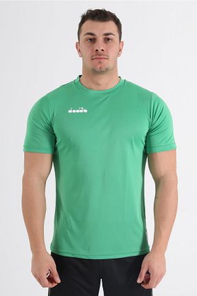 تیشرت اسپرت سبز زنانه رگولار Diadora - کد 659979292
