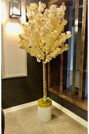 گل خشک و مصنوعی سفید İremÇiçekçilik - کد 660904427