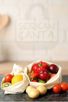 اکسسوری کیف بژ زنانه Serkan Çanta Bez Çanta Atölyesi - کد 93301757