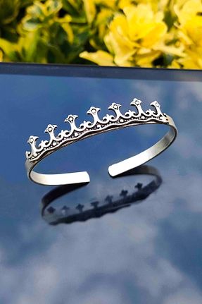 دستبند جواهر زنانه روکش نقره TREND COLLECTİON - کد 660717865