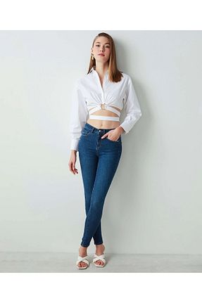 شلوار جین آبی زنانه رگولار Ramrod - کد 659896299