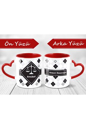 لیوان آب قرمز سرامیک lenostra - کد 659900519