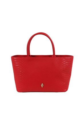 کیف دستی قرمز زنانه سایز متوسط ALİM AKSESUAR - کد 650043131