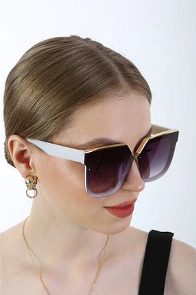 عینک آفتابی مشکی زنانه UV400 BAPPİR - کد 660412591