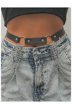 کمربند مشکی زنانه oldskoolbutik - کد 660645887