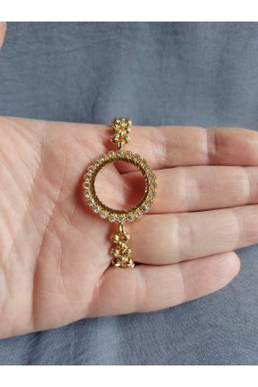 دستبند جواهر طلائی زنانه فولاد ( استیل ) کد 660738923