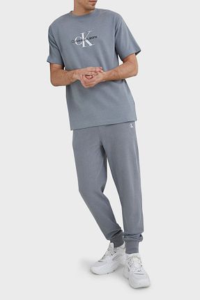 شلوار کرمگن طوسی مردانه رگولار Calvin Klein - کد 661561164