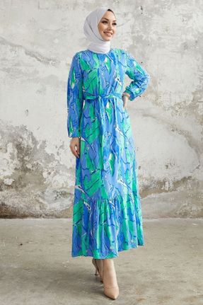 لباس آبی زنانه رگولار بافتنی کد 661924242